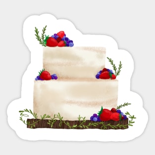 Naked Cake Sticker